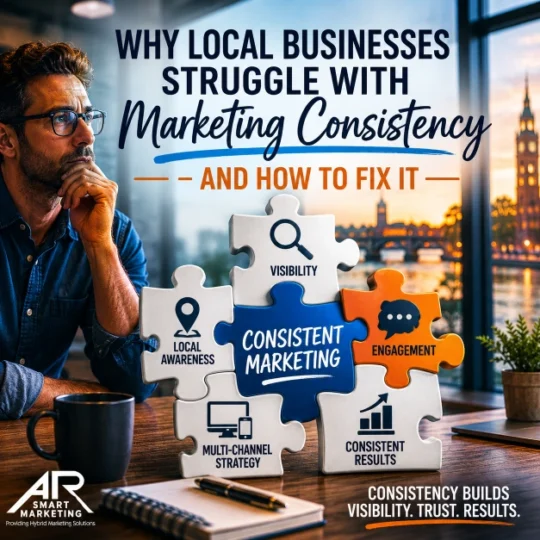 Why Local Businesses Struggle With Marketing Consistency — And How to Fix It